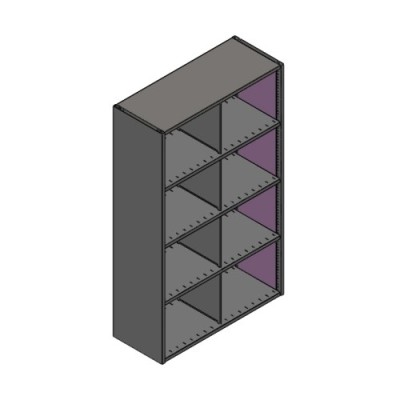 Colonne 8 cases - simple profondeur