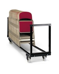 Chariot de stockage pour chaises pliantes