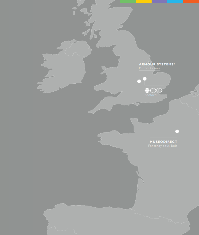 Carte implémentation groupe CXD